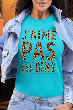 Social Nope - Tshirt Femme - FC-JAUNE