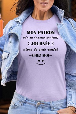Work Escape - Tshirt Femme - FC-VIOLET
