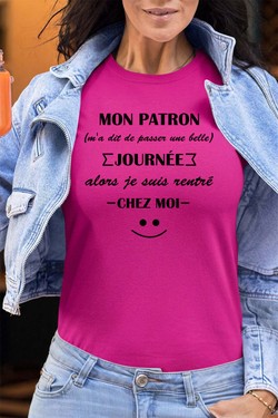 Work Escape - Tshirt Femme - FC-VIOLET