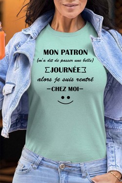Work Escape - Tshirt Femme - FC-VIOLET