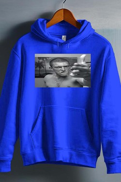 La Haine - Sweat capuche Homme-BLEU ROI