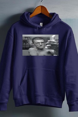 La Haine - Sweat capuche Homme-BLEU ROI