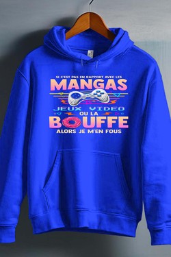 Otaku Gamer - Sweat capuche Homme-MARINE