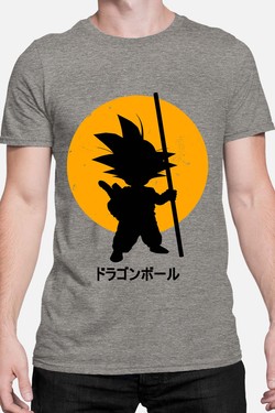 DBZ petit goku - Tshirt Homme-ROUGE