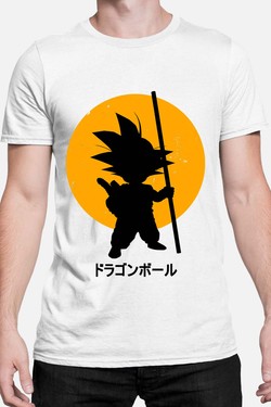 DBZ petit goku - Tshirt Homme-ROUGE