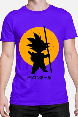 DBZ petit goku - Tshirt Homme-ROUGE