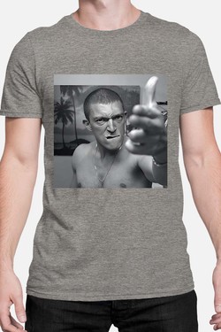 La Haine - Tshirt Homme-BLEU ROI