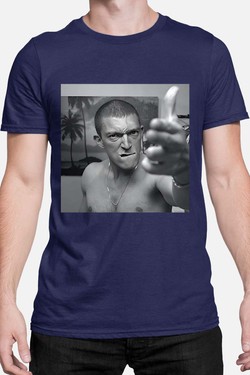 La Haine - Tshirt Homme-BLEU ROI