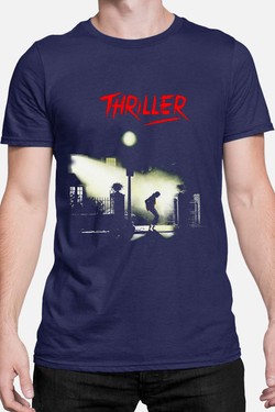 Midnight Thriller - Tshirt Homme-MARINE