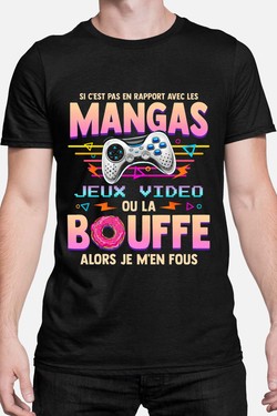 Otaku Gamer - Tshirt Homme-NOIR