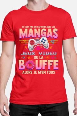Otaku Gamer - Tshirt Homme-NOIR