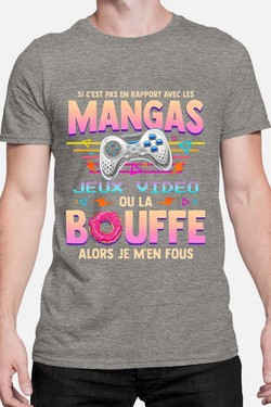 Otaku Gamer - Tshirt Homme-NOIR