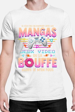 Otaku Gamer - Tshirt Homme-NOIR