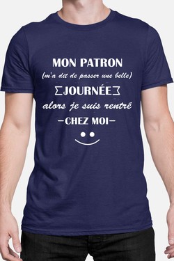 Work Escape - Tshirt Homme-NOIR