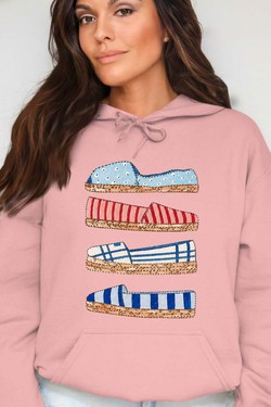 summer strass - Sweat Capuche Femme-GRIS