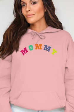 WOOL MOMMY - Sweat Capuche Femme-BLANC