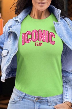 ICONIC TEAM K - Tshirt Femme - FC-VIOLET