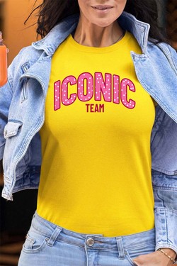 ICONIC TEAM K - Tshirt Femme - FC-VIOLET