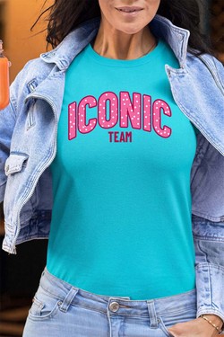 ICONIC TEAM K - Tshirt Femme - FC-VIOLET