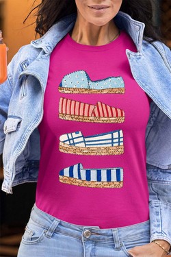summer strass - Tshirt Femme - FC-VIOLET