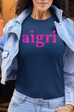 aigri kam - Tshirt Femme-ROSE