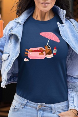 Happy weekend - Tshirt Femme-BORDEAUX