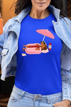 Happy weekend - Tshirt Femme-BORDEAUX