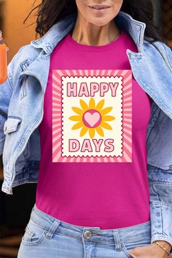 happy days flower - Tshirt Femme - FC-VIOLET
