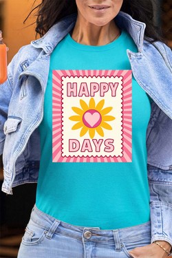 happy days flower - Tshirt Femme - FC-VIOLET