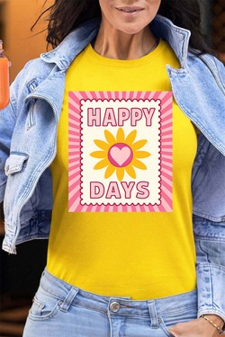 happy days flower - Tshirt Femme - FC-VIOLET