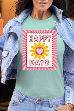 happy days flower - Tshirt Femme - FC-VIOLET