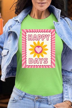happy days flower - Tshirt Femme - FC-VIOLET