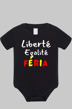liberte egality feria - Body bébé-MARINE