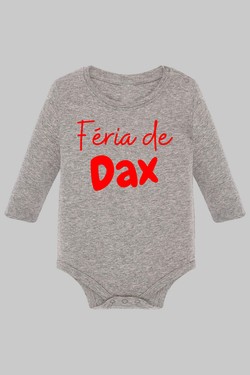 Feria de Dax - Body Manche longue bébé-GRIS