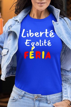 liberte egality feria - Tshirt Femme-BLANC