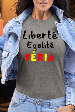 liberte egality feria - Tshirt Femme-BLANC