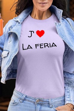 jaim la feria - Tshirt Femme - FC-VERT D EAU