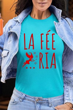 la fairy Fee Ria - Tshirt Femme - FC-VERT D EAU