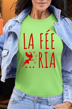 la fairy Fee Ria - Tshirt Femme - FC-VERT D EAU