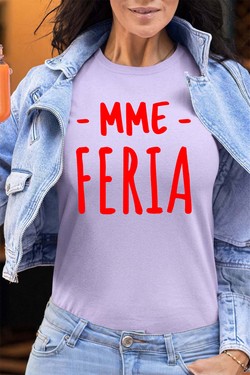 mme feria - Tshirt Femme - FC-TURQUOISE