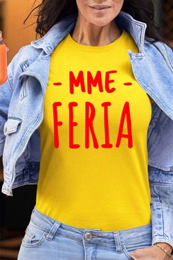 mme feria - Tshirt Femme - FC-TURQUOISE