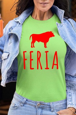 red bull feria - Tshirt Femme - FC-BLEU CIEL