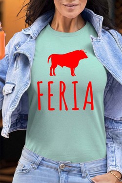 red bull feria - Tshirt Femme - FC-BLEU CIEL