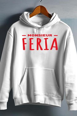 monsieur feria - Sweat capuche Homme-GRIS