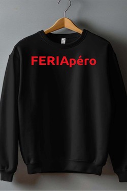 feria apero - Sweat Col Rond Homme-GRIS