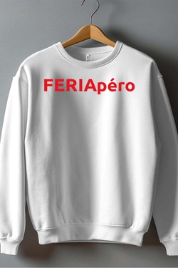 feria apero - Sweat Col Rond Homme-GRIS