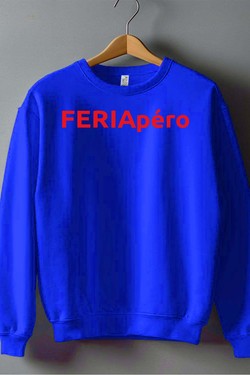 feria apero - Sweat Col Rond Homme-GRIS