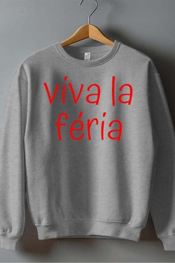 viva la feria - Sweat Col Rond Homme-BLEU ROI