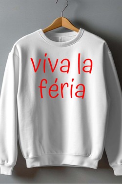 viva la feria - Sweat Col Rond Homme-BLEU ROI