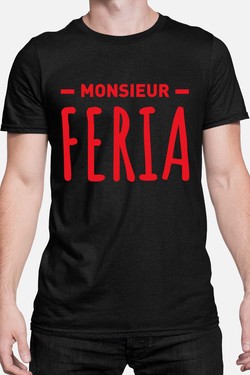 monsieur feria - Tshirt Homme-GRIS